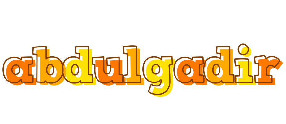 Abdulgadir desert logo