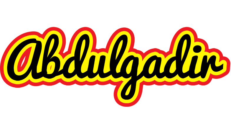 Abdulgadir flaming logo