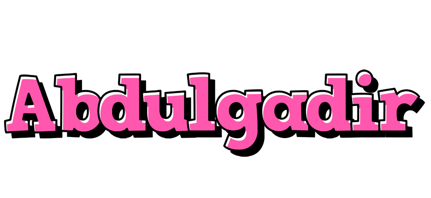 Abdulgadir girlish logo