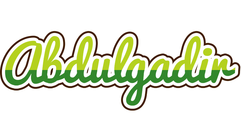 Abdulgadir golfing logo