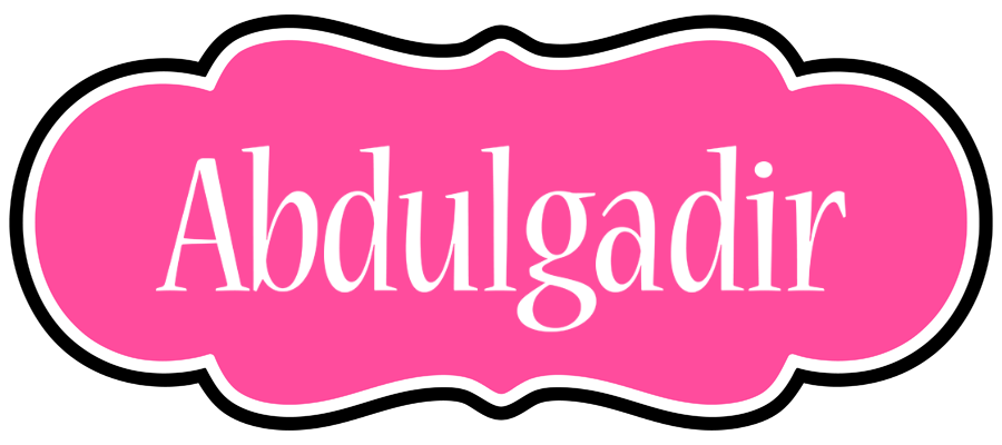 Abdulgadir invitation logo