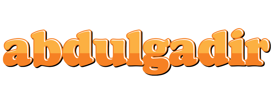 Abdulgadir orange logo