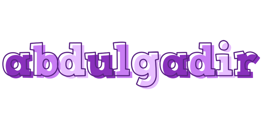 Abdulgadir sensual logo