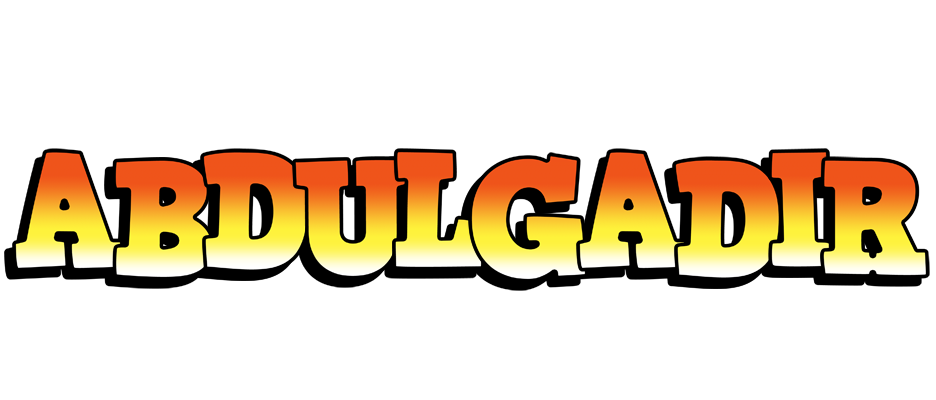 Abdulgadir sunset logo
