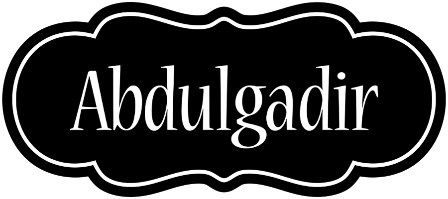 Abdulgadir welcome logo
