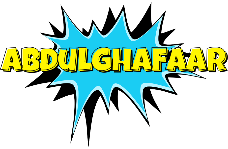 Abdulghafaar amazing logo