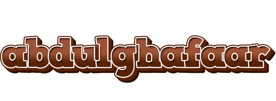 Abdulghafaar brownie logo