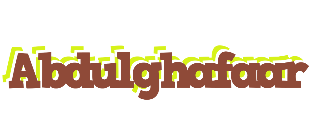 Abdulghafaar caffeebar logo