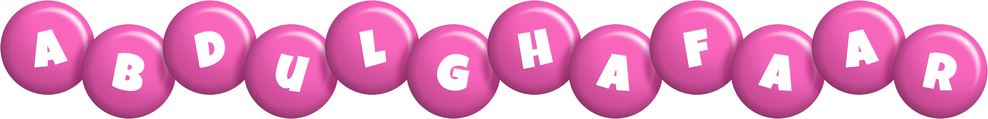 Abdulghafaar candy-pink logo