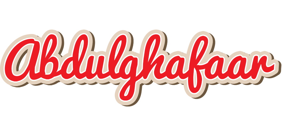 Abdulghafaar chocolate logo