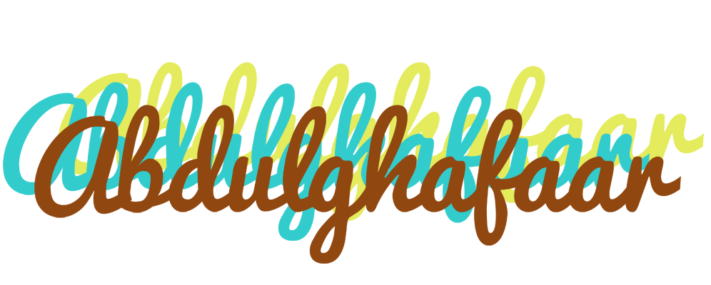 Abdulghafaar cupcake logo