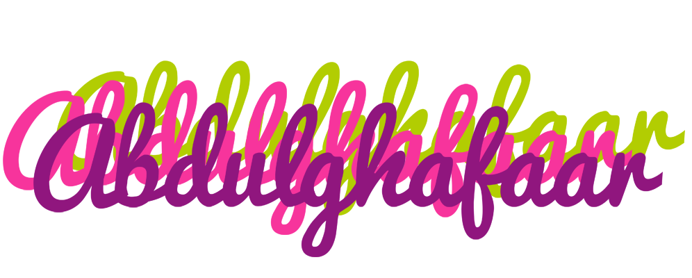 Abdulghafaar flowers logo