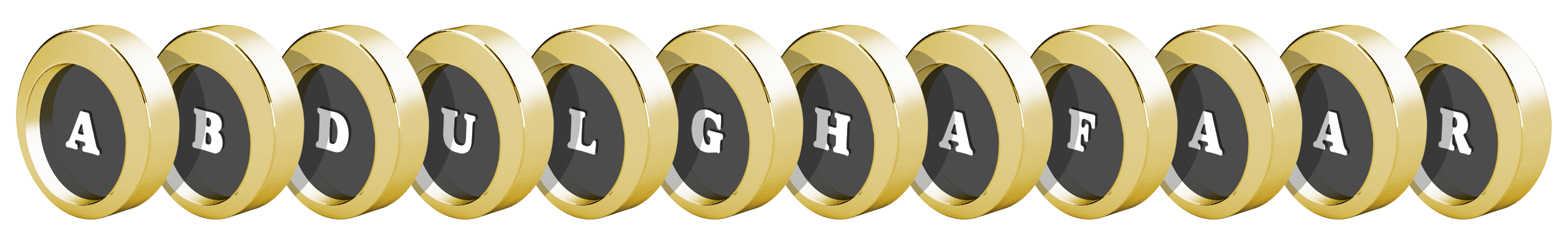 Abdulghafaar gold logo