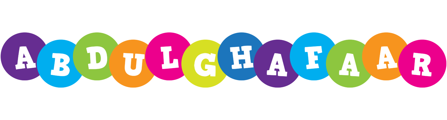 Abdulghafaar happy logo