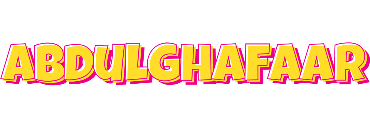 Abdulghafaar kaboom logo