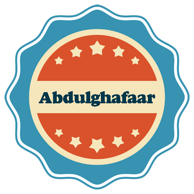 Abdulghafaar labels logo