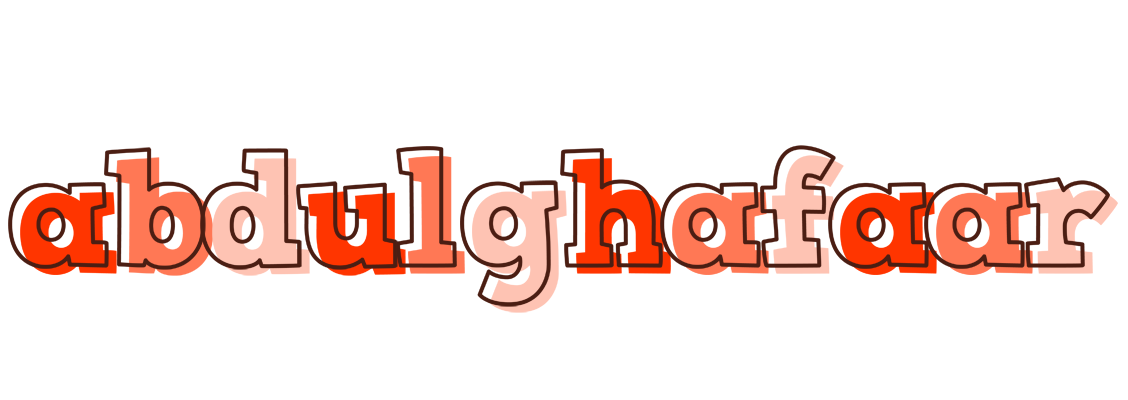 Abdulghafaar paint logo