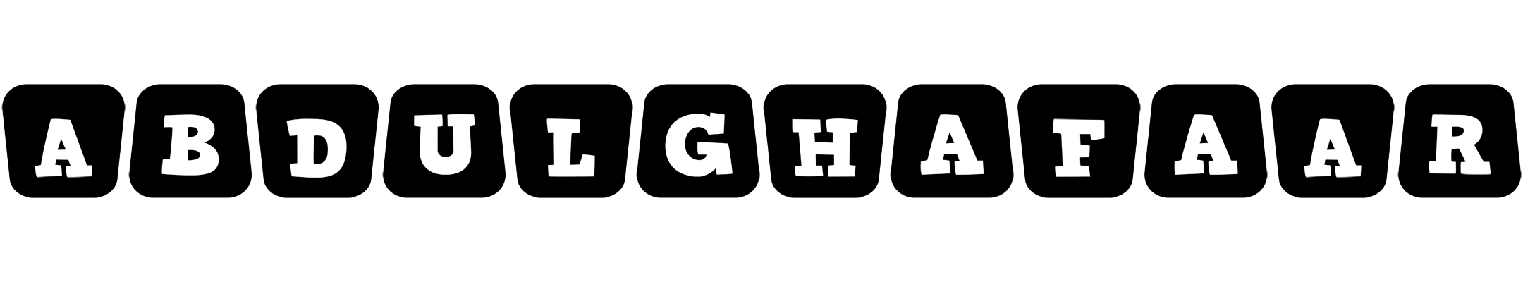 Abdulghafaar racing logo