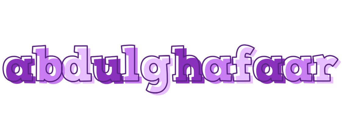 Abdulghafaar sensual logo