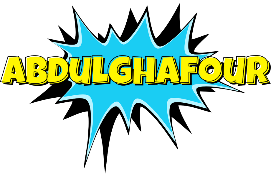 Abdulghafour amazing logo