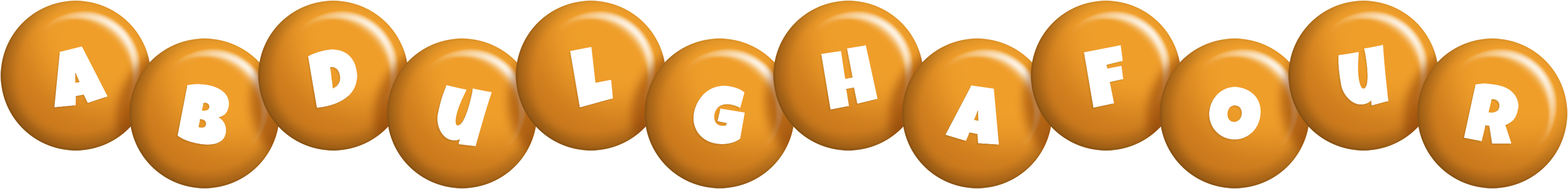 Abdulghafour candy-orange logo