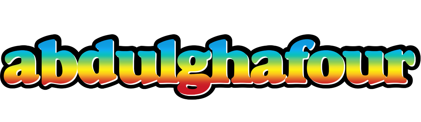 Abdulghafour color logo