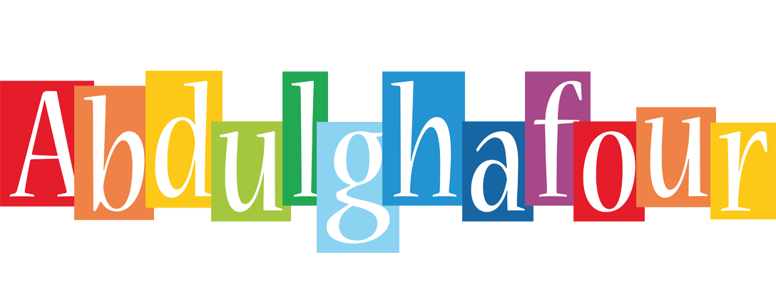 Abdulghafour colors logo