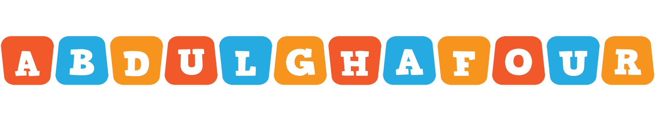 Abdulghafour comics logo