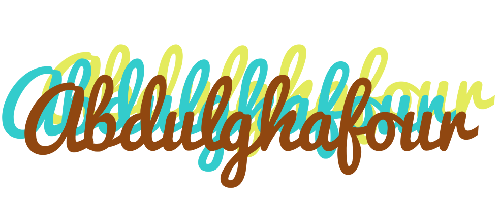 Abdulghafour cupcake logo