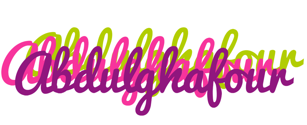 Abdulghafour flowers logo