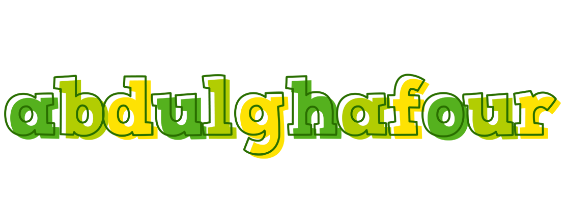 Abdulghafour juice logo