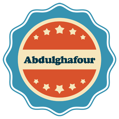 Abdulghafour labels logo