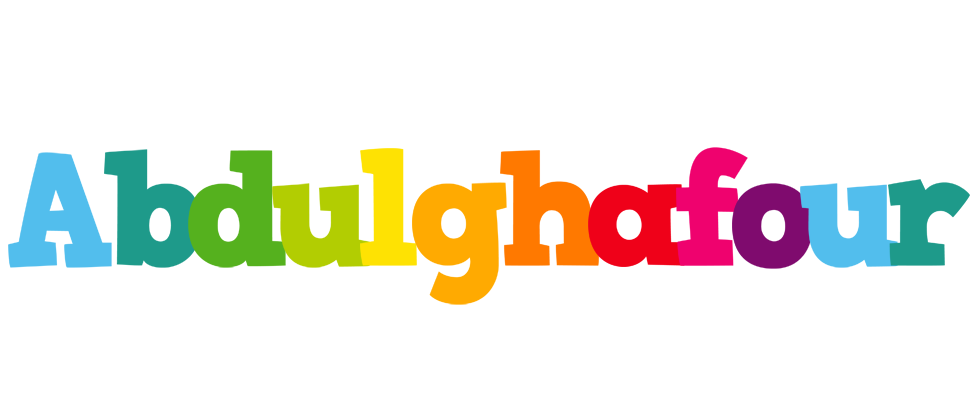 Abdulghafour rainbows logo