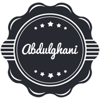 Abdulghani badge logo