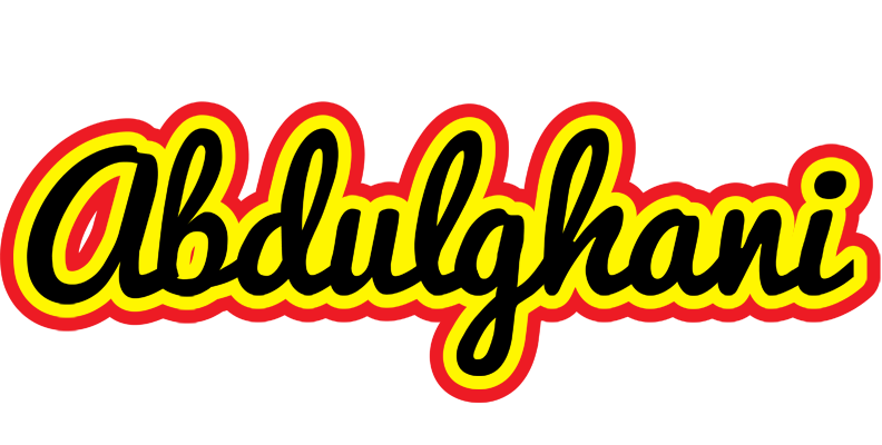 Abdulghani flaming logo