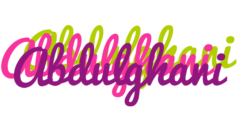 Abdulghani flowers logo