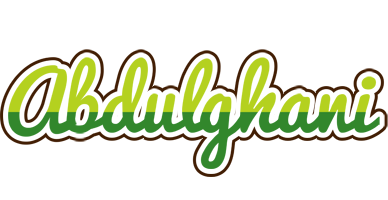 Abdulghani golfing logo