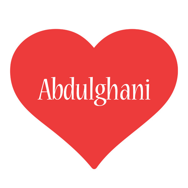 Abdulghani love logo