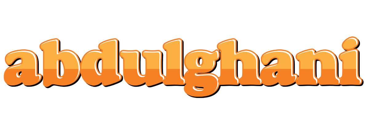 Abdulghani orange logo