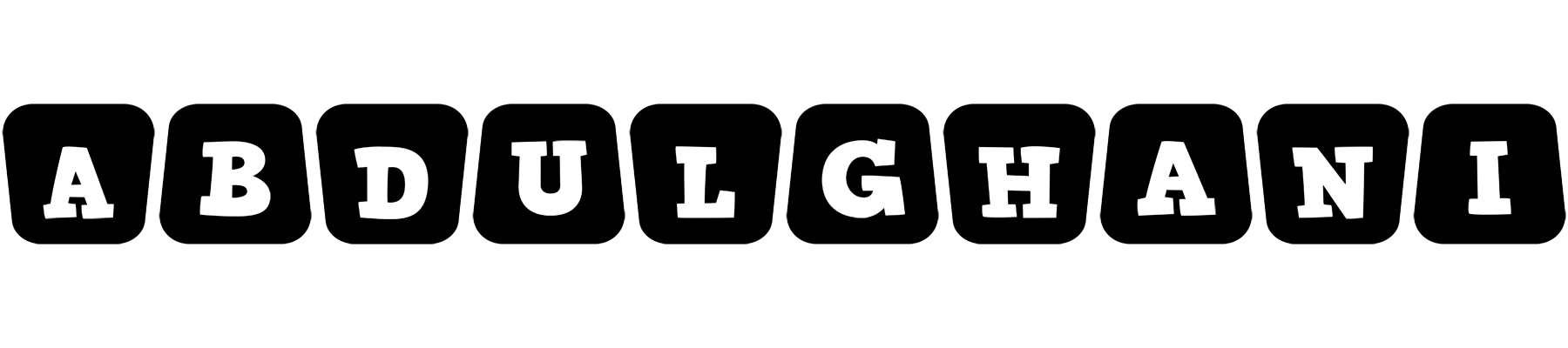 Abdulghani racing logo