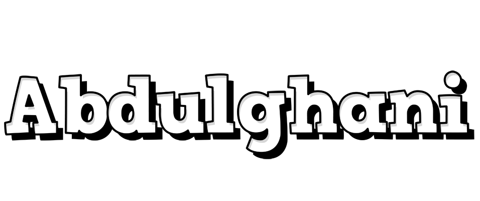 Abdulghani snowing logo