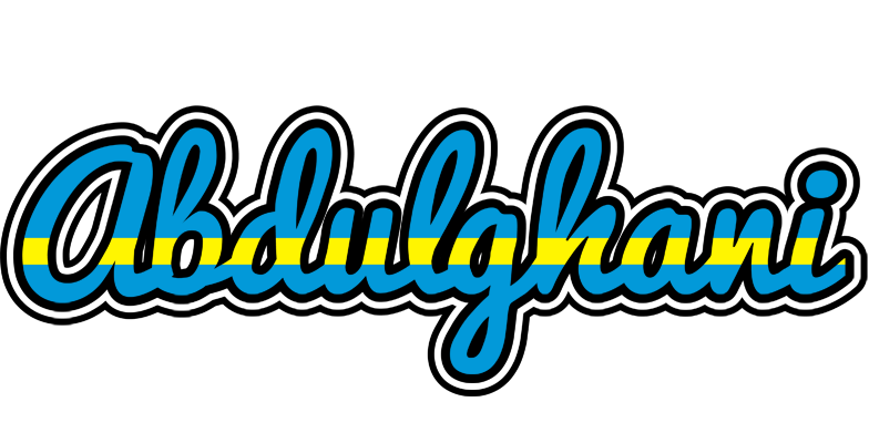 Abdulghani sweden logo