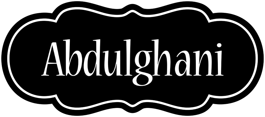 Abdulghani welcome logo