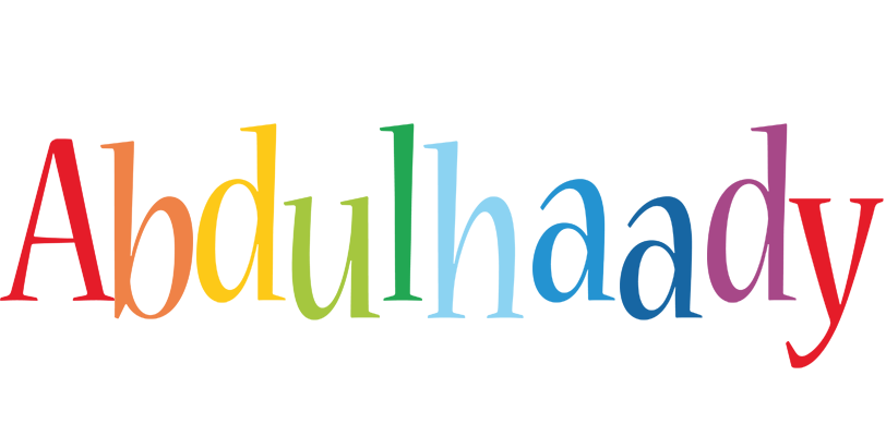 Abdulhaady birthday logo