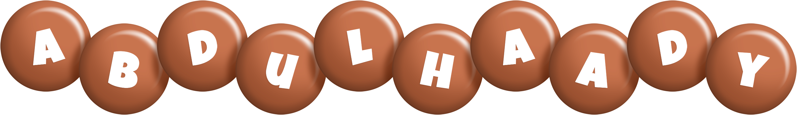 Abdulhaady candy-brown logo