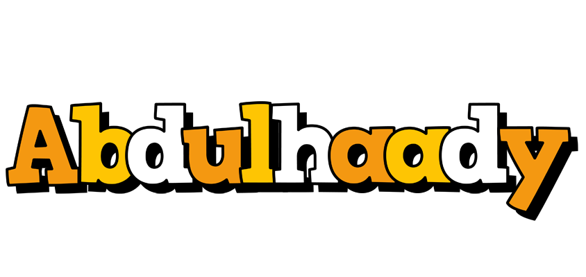 Abdulhaady cartoon logo