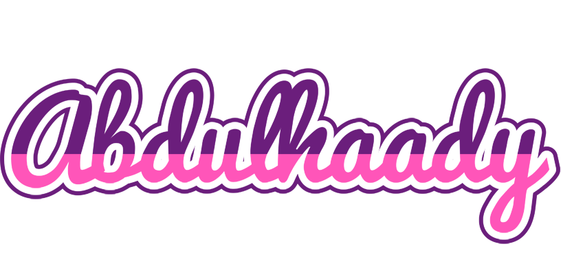 Abdulhaady cheerful logo