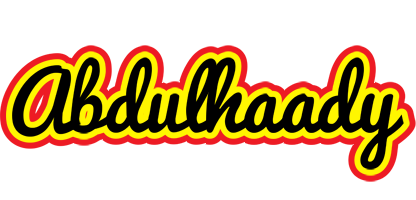 Abdulhaady flaming logo