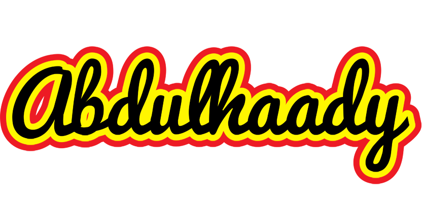 Abdulhaady flaming logo