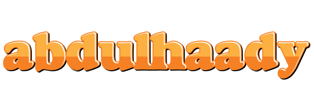 Abdulhaady orange logo